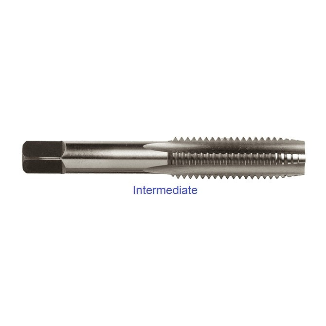 Taraud à main M4x0,7 - 4mm Standard - Acier au carbone intermédiaire - Bordo (Pack de 4)