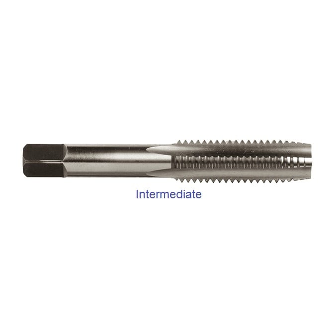 Taraud à main 6-40 UNF - 3,5 mm - Acier au carbone intermédiaire - MBA (Pack de 1)