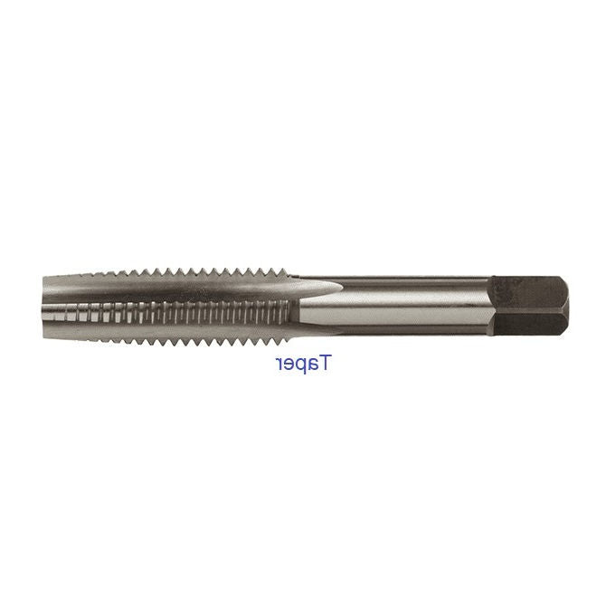 1096237 | TPC-120M-T (PK-2) --- Threading Tools - M12 - 12x1.75mm - 1.750 mm / 14.51 TPI - Taper Hand Taps - Carbon Steel Tap