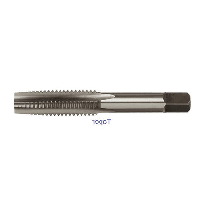 1096237 | TPC-120M-T (PK-2) --- Threading Tools - M12 - 12x1.75mm - 1.750 mm / 14.51 TPI - Taper Hand Taps - Carbon Steel Tap