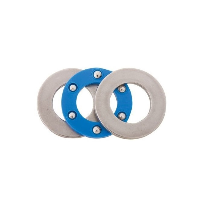 Thrust Ball Bearings - 3.175x11.113x4.763 mm / 3.175 mm Flat - Chrome Steel