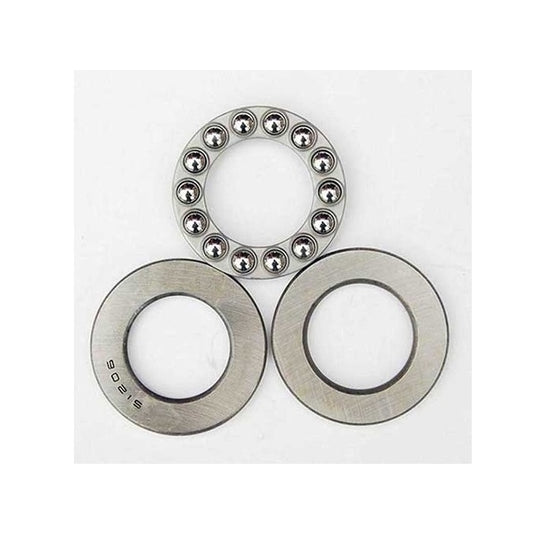 Thrust Ball Bearings - 7x15x5 mm / 7 mm Flat - Chrome Steel