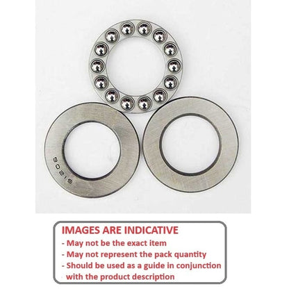 1076875 | T-0070-0150-F-ST (2 Pcs) --- Bearings - 7 mm x 15 mm x 5 mm