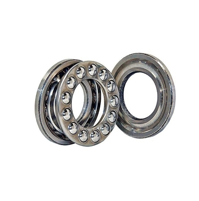 Thrust Ball Bearings - 8x16x5 mm / 8.2 mm Grooved - Stainless Steel AISI 440C