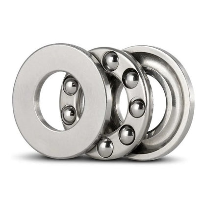 Thrust Ball Bearings - 3x8x3.5 mm / 3.2 mm Grooved - Chrome Steel