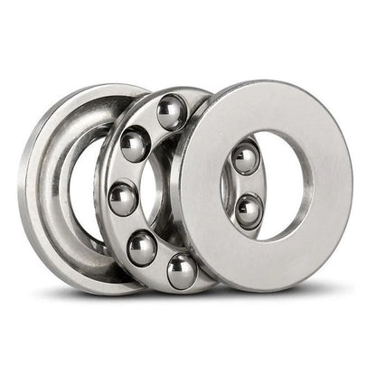 1060797 | T-0050-0120-G (PK-600) --- Thrust Ball Bearings - 5x12x4 mm / 5.2 mm Grooved - Chrome Steel Bearing