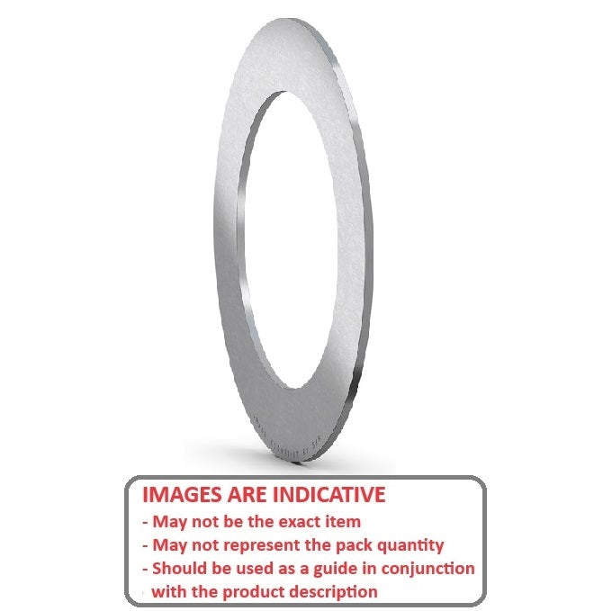 1108003 | T-0143-0254-0008-RW --- Thrust Roller Bearings - 14.27 mm x 25.4 mm Washer Only - Carbon Steel / 1 mm