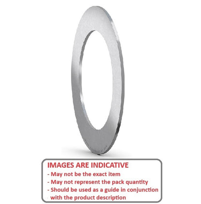 1129509 | T-0222-0365-0016-RW (Each) --- Thrust Roller Bearings - 22.225x36.5 mm - Washer Only - Carbon Steel / 1.58 mm Washers Only - Carbon Steel Bearing