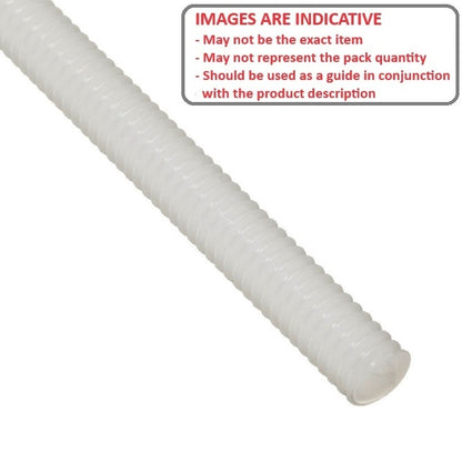 1110647 | AT159C-0300-NY (Length) --- Allthread Threaded Rod - 5/8-11 UNC - 15.88mm - 2.309 mm / 11 TPI 300 mm Plastic - Nylon Polyamide 6/6
