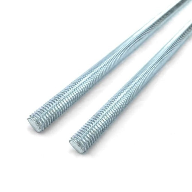 1075394 | AT064W-0914-MZ (Each) --- Allthread Threaded Rod - 1/4-20 BSW - 6.35mm - 1.270 mm / 20 TPI 914.4 mm - Zinc Plated Mild Steel