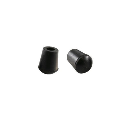 1069567 | TIPR-06.30-BL (PK-50) --- Round Tips - 6.3 mm Black - Plasticised Rubber Protective Tip