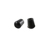 1071166 | TIPR-06.30-BL (50 Pcs) --- Round Tips - 6.3 mm Black