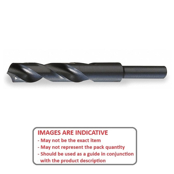 1095650 | DB-1191-R-0635 (Each) --- Drill Bits Tools - 11.91x6.35 - - Reduced Shank - High Speed Carbon Steel Drill Bit