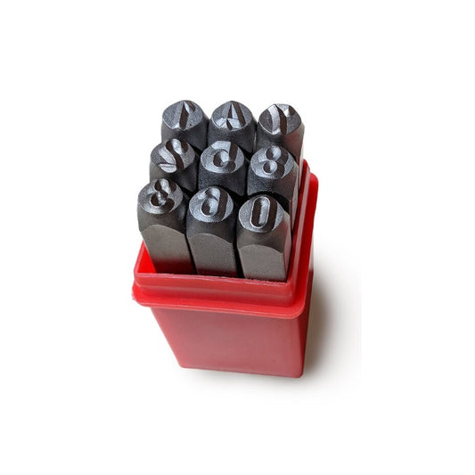 1066333 | GYC610-6 --- Punches Tools - 6mm Number and Letter Punch Set Contains 36 Pieces A - Z, 0-8, and Symbol