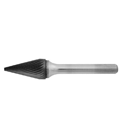 1231562 | GAR70022RS (Each) --- Rotary Files Tools - Type Cone - Flat Shape - 28 deg - 9.525 - 15.875 Double Cut - Carbon Steel File