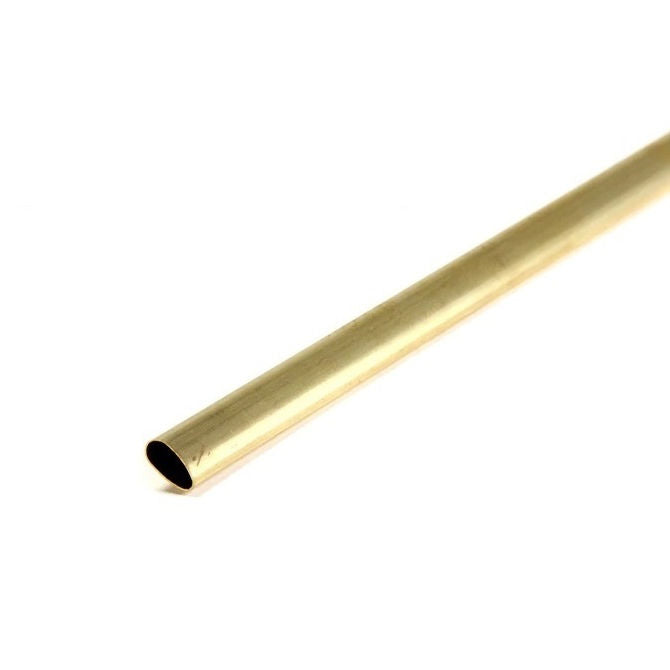 1074735 | 0T-0066-STLN-BR-0300 (Each) --- Streamline Tube - 6.6 mm - 3.5 - 300 mm - Brass