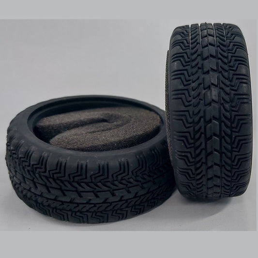 1228756 | TY-XR-063-26-OR (2 Pcs) --- RC Car Tyres Hobby - Off Road Pattern x 63 mm x 26 mm