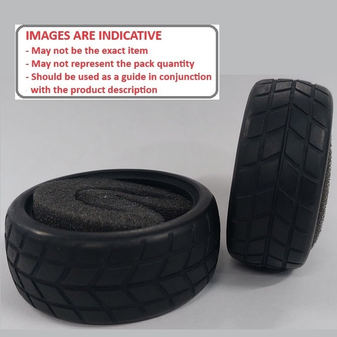 1228747 | TY-XR-063-26-Y (2 Pcs) --- RC Car Tyres Hobby - Y Pattern x 63 mm x 26 mm