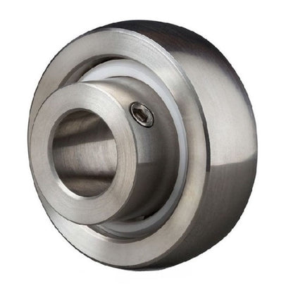 1137988 | S6-UC206-17 (Each) --- Spherical OD Bearings - 26.987x62x38.1 mm Suits Plastic Housings - Stainless Steel 316 Similar to A4, 18-10 Bearing