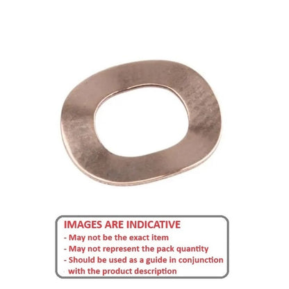 1058024 | W0048-T-010-008-W3-BC (10 Pcs) --- Spring Washers - 4.76 mm x 9.53 mm x 0.81 mm