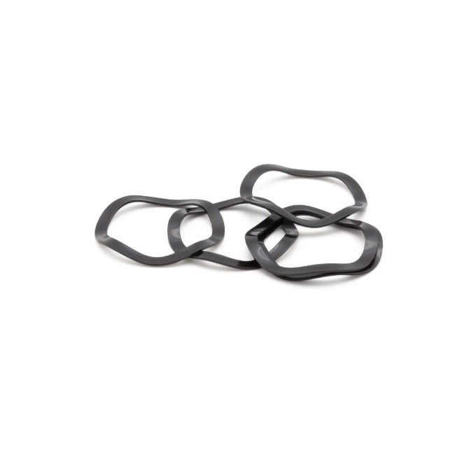 Spring Washers - 51.9x67.5x5.5 mm Wave - Carbon Spring Steel - Phosphate Coated Washer