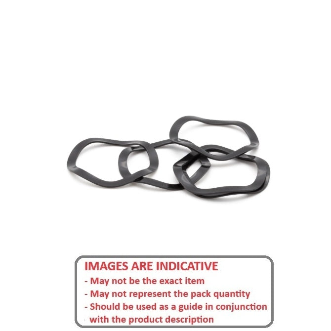 1175237 | W0682-T-089-070-W3-C (Each) --- Spring Washers - 68.2x88.5x7 mm Wave - Carbon Spring Steel - Phosphate Coated Washer