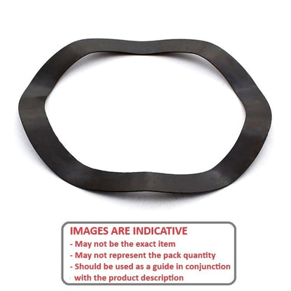 1163261 | W0500-T-062-035-W5-C-ECO (Each) --- Spring Washers - 50x62x3.5 mm Wave - Carbon Spring Steel Self Finish Washer