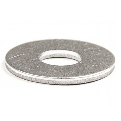 1086682 | W0080-F-016-016-AL (Pack of 10)  --- Flat Washers - 8x16x1.6 mm Precision Shim - Aluminium Washer