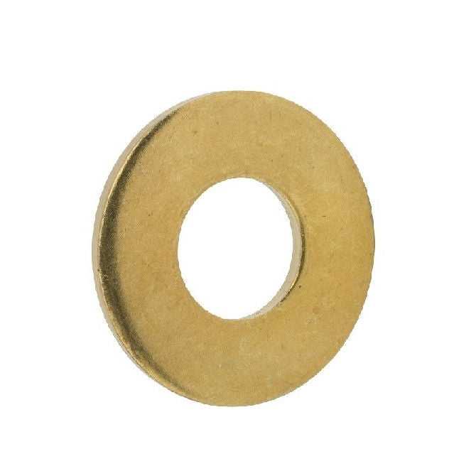 1039057 | W0020-F-004-010-BN (PK-5) --- Through Bore Round Spacers - 2x4x1 mm - Brass - Nickel Plated Spacer
