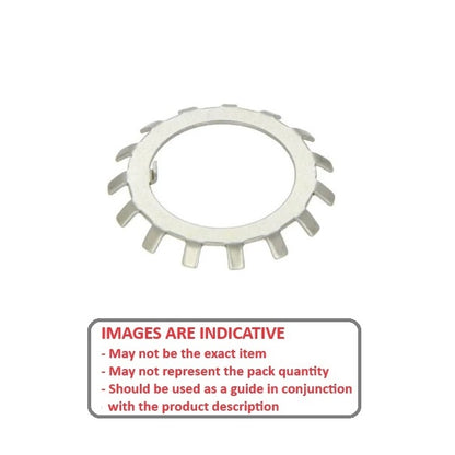 1109813 | WLB015-028-12BO (6 Pcs) --- Lock Washers - 15 mm x 27.78 mm x 11 Nr.