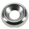 Cup Washers - 5x14.3x2.8 mm - Brass Nickel Plated