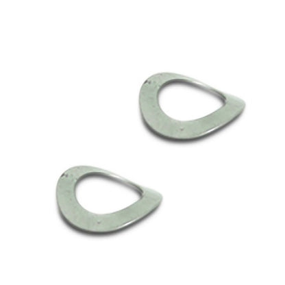 Spring Washers - 5.6x12.7x1.27 mm Curved - Carbon Steel Zinc Plated Washer