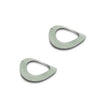 Spring Washers - 5.6x12.7x1.27 mm Curved - Carbon Steel Zinc Plated Washer