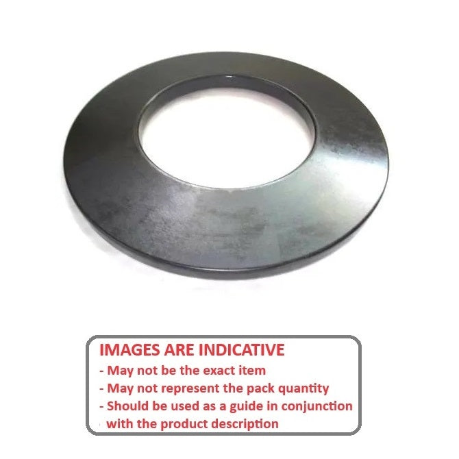 1129970 | W0100-D-023-013-C (PK-50) --- Disc Spring Washers - 23x10x1.25 mm Standard - Carbon Steel Washer