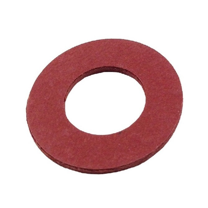 Flat Washers - 6.35x12.7x1.59 mm Commercial - Fibre - Red Washer