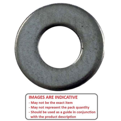 1157078 | W0360-F-066-050-S6 (Each) --- Flat Washers - 36x66x5 mm Commercial - Stainless Steel 316 Similar to A4, 18-10 Washer