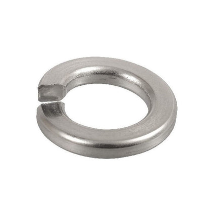 1102199 | W0127-T-022-032-L-S4 (PK-100) --- Lock Washers - 12.7x22.3x3.2 mm Split - Stainless Steel 303 Similar to A2, 304, 18-8 Washer