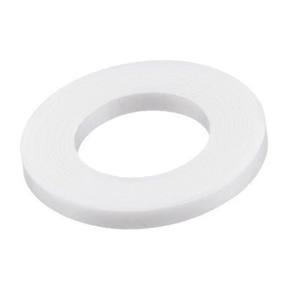 Flat Washers - 1.52x3.18x0.25 mm Commercial - Nylon Polyamide 6/6 Natural Washer