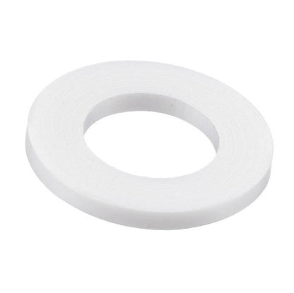 1044843 | W0030-F-008-008-NY (PK-100) --- Flat Washers - 3x8x0.8 mm Commercial - Nylon Polyamide 6/6 Natural Washer