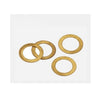 Flat Washers - 5x8x0.2 mm - Brass C2801P / C2680P