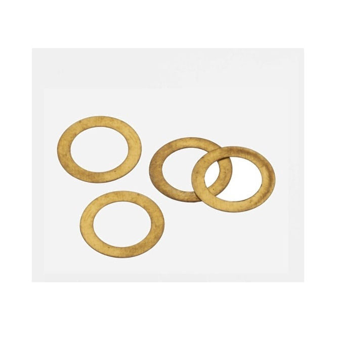 1066758 | W0060-FP-014-0100-B (PK-30) --- Flat Washers - 6x14x1 mm Precision Shim - Brass C2801P / C2680P Washer