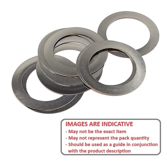 1082064 | W0080-FP-014-0030-CL (100 Pcs) --- Washers - 8 mm x 14 mm x 0.3 mm