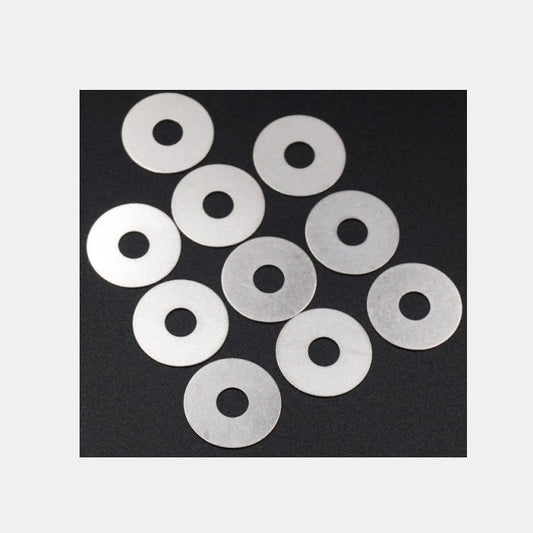 Flat Washers - 15.88x25.4x0.25 mm - PTFE Plastic