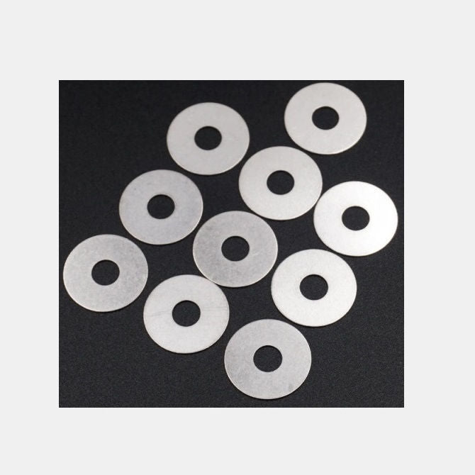 1077181 | W0064-FP-010-0025-PT (Pack of 25)  --- Flat Washers - 6.35x9.53x0.25 mm Commercial - PTFE Plastic Washer