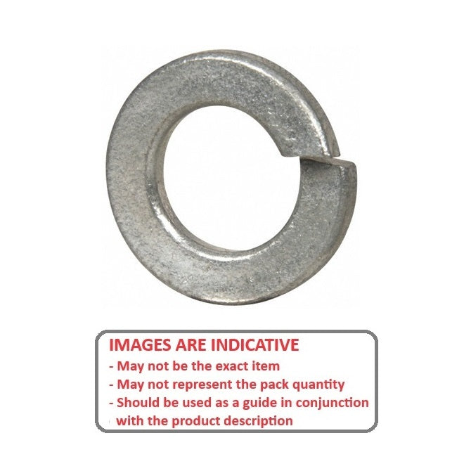 1136339 | W0254-T-041-064-L-CZ (PK-100) --- Lock Washers - 25.4x41.2x6.4 mm Split Washer