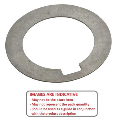 1144902 | W0318-F-044-0025-K-C (PK-10) --- Arbor Spacers - 31.75x44.45x0.254 mm - Carbon Steel Spacer