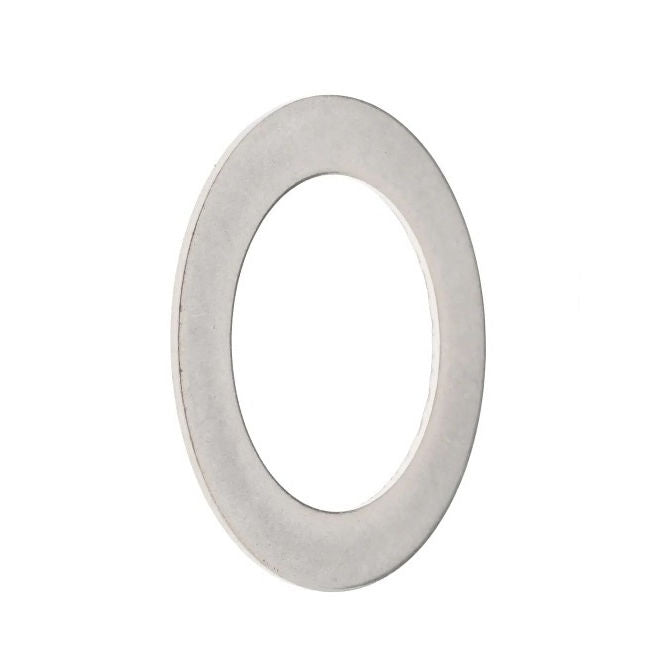 1091455 | W0100-FP-020-0050-S4 (PK-30) --- Flat Washers - 10x20x0.5 mm Precision Shim - Stainless Steel 304 Similar to A2, 18-8 HRB80 Washer