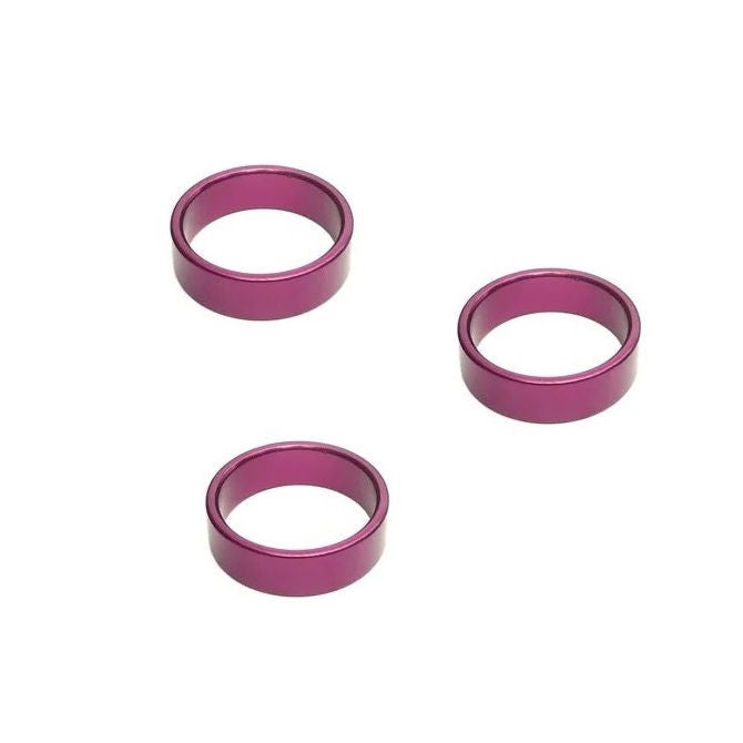 1043550 | W0029-F-005-023-PL (Per Bag) --- Through Bore Round Spacers - 2.9x5.3x2.3 mm Hobby - Plastic Spacer