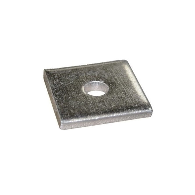1087222 | W0095-SQ-051064S4 (Each) --- Square Washers - 9.525x50.8x6.35 mm Heavy Duty - Stainless Steel 303 PV Similar to A2, 304, 18-8 Washer