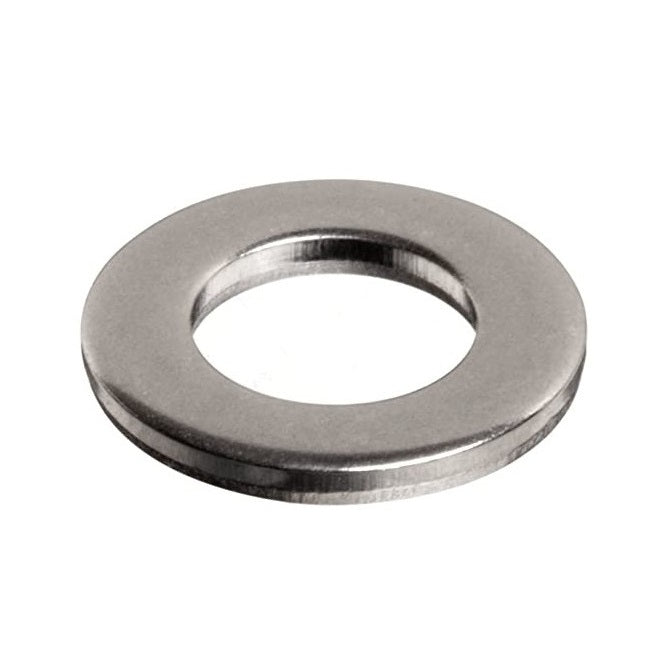 Flat Washers - 9.525x23.81x4.76 mm Heavy Duty - Carbon Spring Steel Self Finish Washer